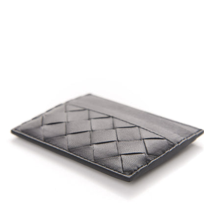Bottega Veneta Nappa Intrecciato Card Holder Black 5 of 9