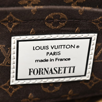 Louis Vuitton X FORNASETTI Calfskin Architettura Alma BB Black White 6 of 8
