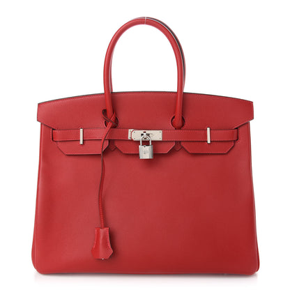Hermes Epsom Birkin 35 Rouge Casaque 1 of 10