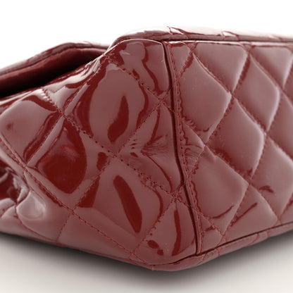 Chanel Patent Quilted Maxi Double Flap Red 9 of 14
