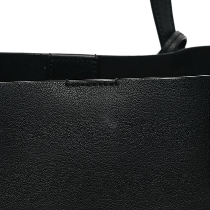 Saint Laurent Calfskin Large Shopping Tote Black 12 of 12