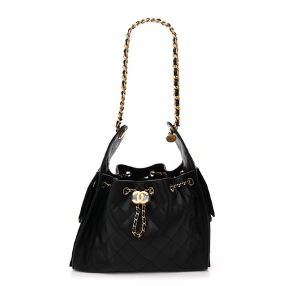 Chanel Caviar Quilted Small Chanel 25 Handbag Black 1 of 11