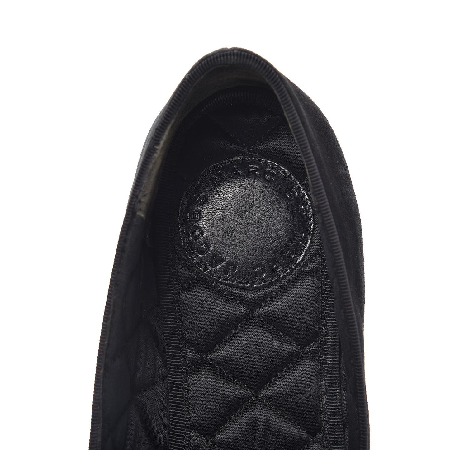 MARC By Suede Neville Dog Loafers 38.5 Black