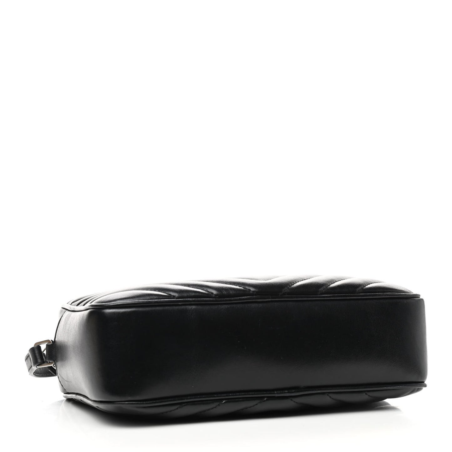 Calfskin Matelasse Monogram Lou Camera Bag Black