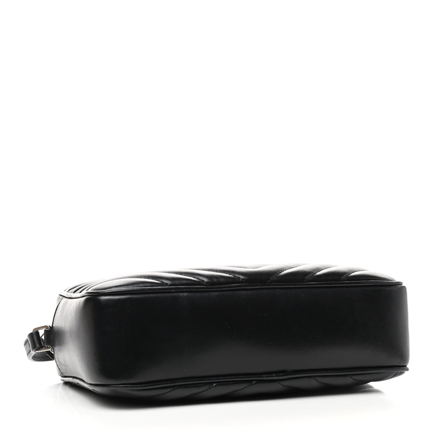 Saint Laurent Calfskin Matelasse Monogram Lou Camera Bag Black 4 of 9