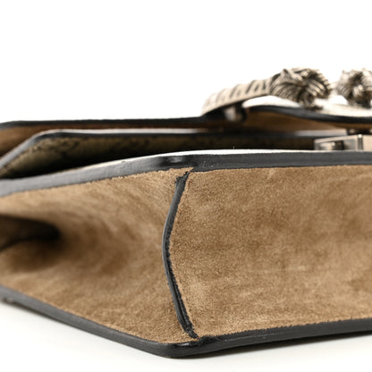 Gucci GG Supreme Monogram Mini Dionysus Shoulder Bag Taupe 8 of 10