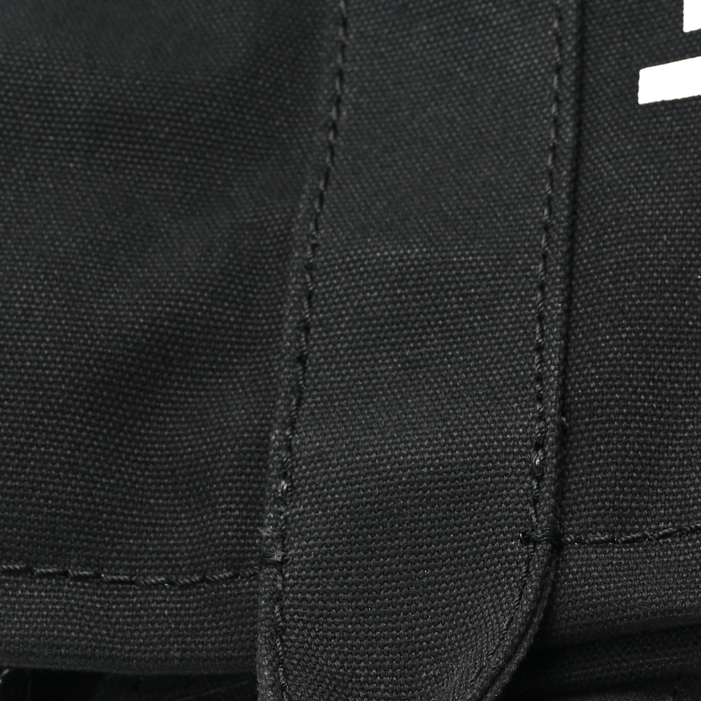 Cotton Canvas Large The Tote Bag Black