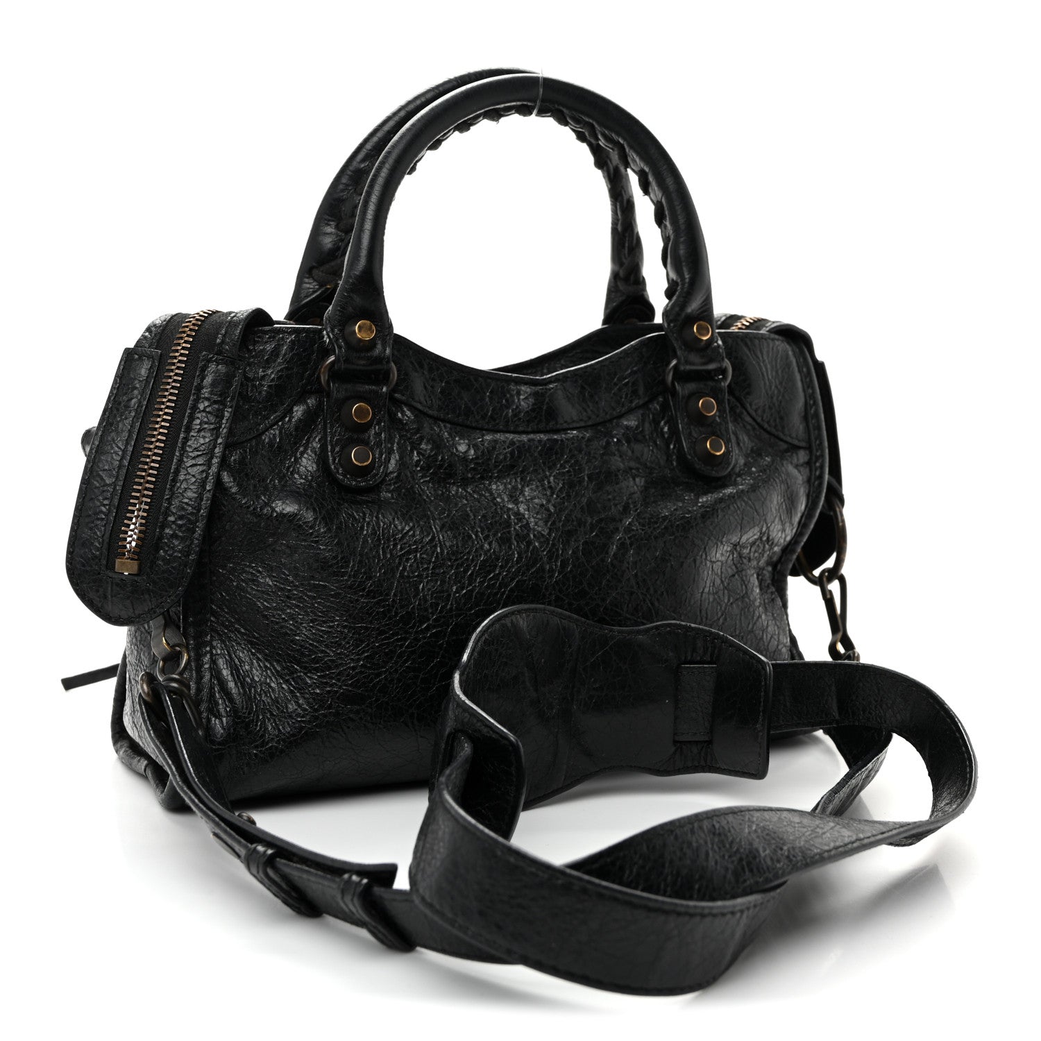 Balenciaga Agneau Classic Hardware Mini City Black 4 of 12