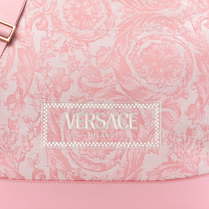 Versace Baroque Jacquard Athena Diaper Bag Pink 7 of 9