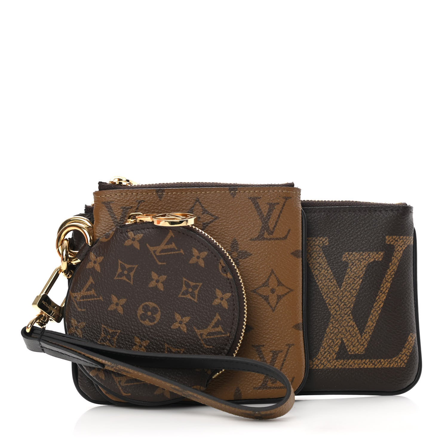 Louis Vuitton Reverse Monogram Giant Trio Pouch 1 of 9