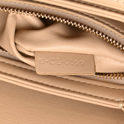 Celine Shiny Calfskin Teen Triomphe Nude 9 of 23