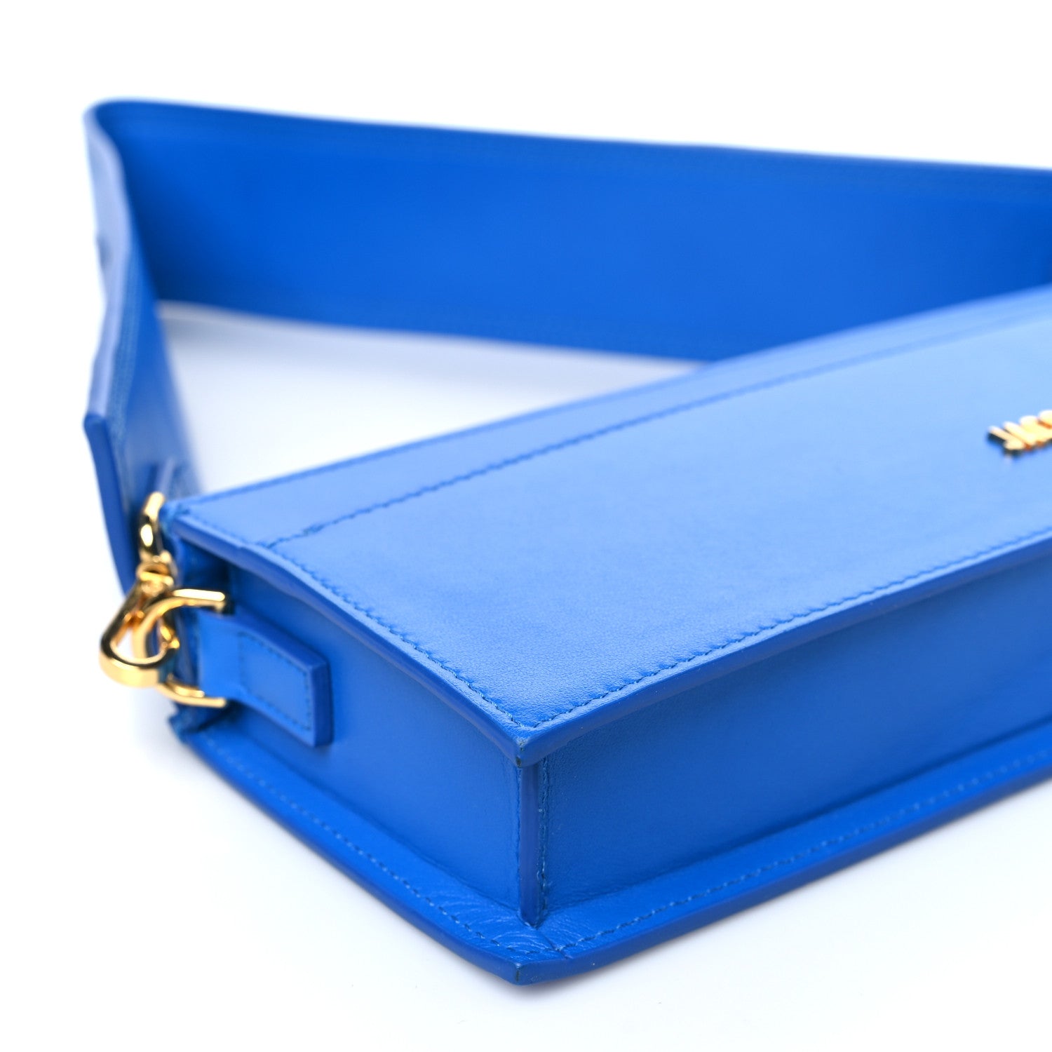 Jacquemus Smooth Calfskin Le Sac Ciuciu Blue 8 of 10