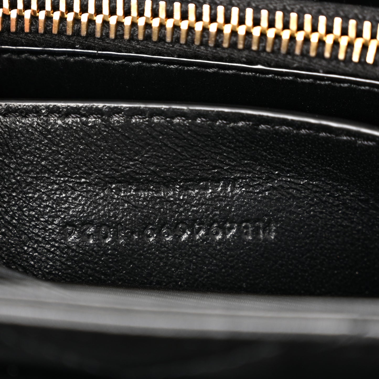 Calfskin Y Quilted Monogram Small Loulou Chain Satchel Black