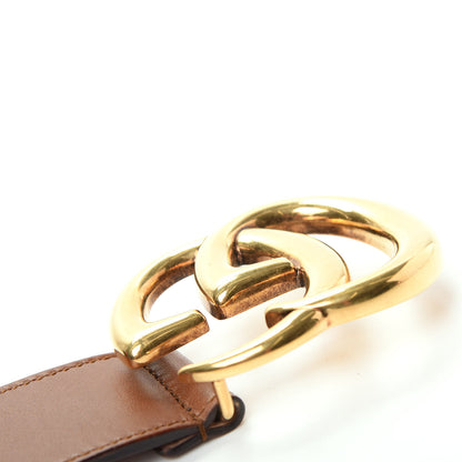 Gucci Nylon Calfskin Double G Web 40mm Belt 75 30 Green Red Cuir 8 of 8