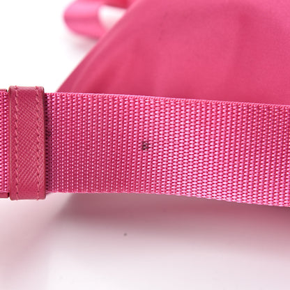 Prada Nylon Vela Flat Messenger Bag Fuxia 16 of 16
