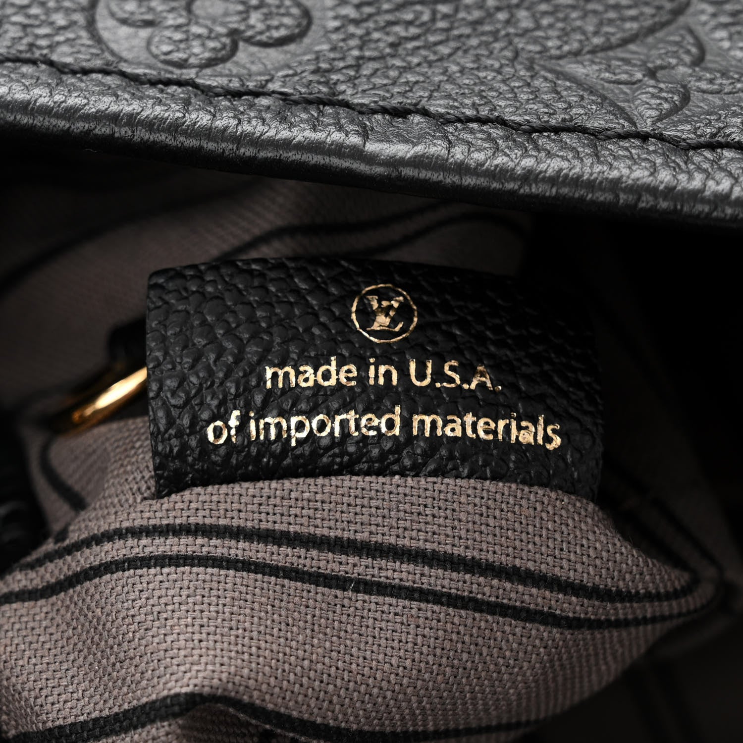 Louis Vuitton Empreinte Artsy MM Black 7 of 11