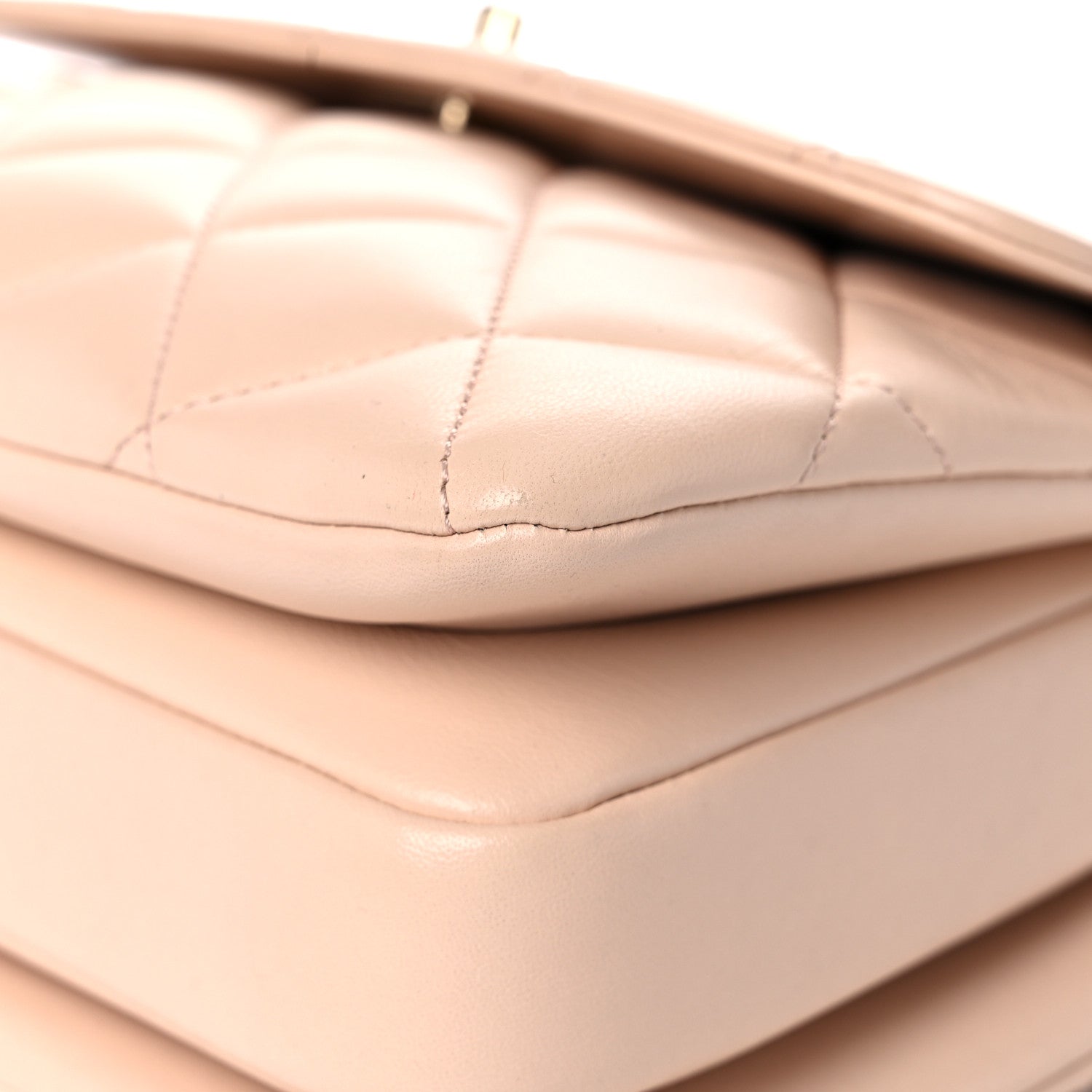 Chanel Lambskin Quilted Small Trendy CC Dual Handle Flap Bag Beige 8 of 16