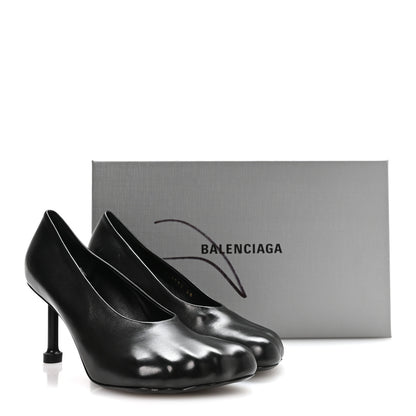 Balenciaga Soft Sheepskin Fetish Pump 38 Black 9 of 9