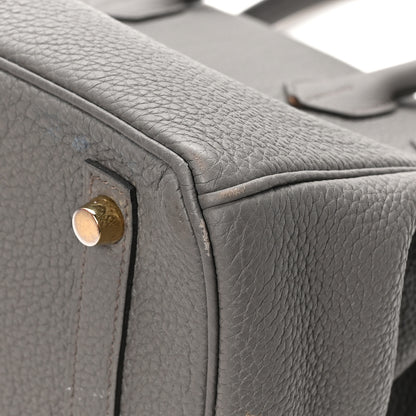 Hermes Togo Birkin 30 Etain 12 of 14