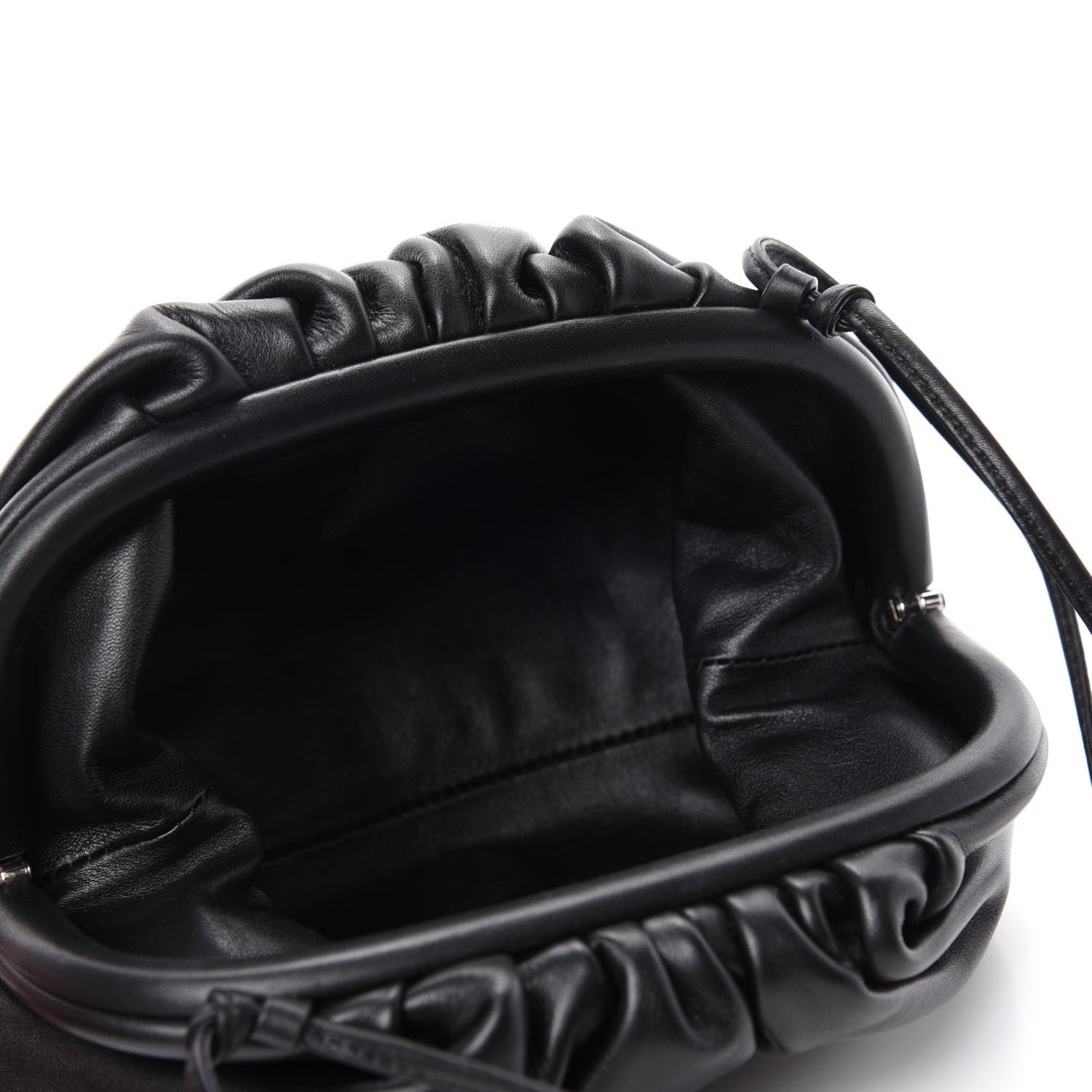 Bottega Veneta Butter Calfskin The Mini Pouch Black 5 of 11