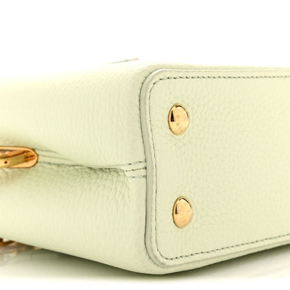 Louis Vuitton LV X TM Taurillon Mini Capucines Green 8 of 9