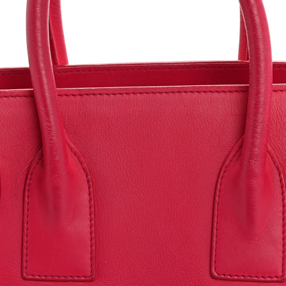 Saint Laurent Calfskin Small Sac De Jour Lipstick Fuchsia 11 of 13