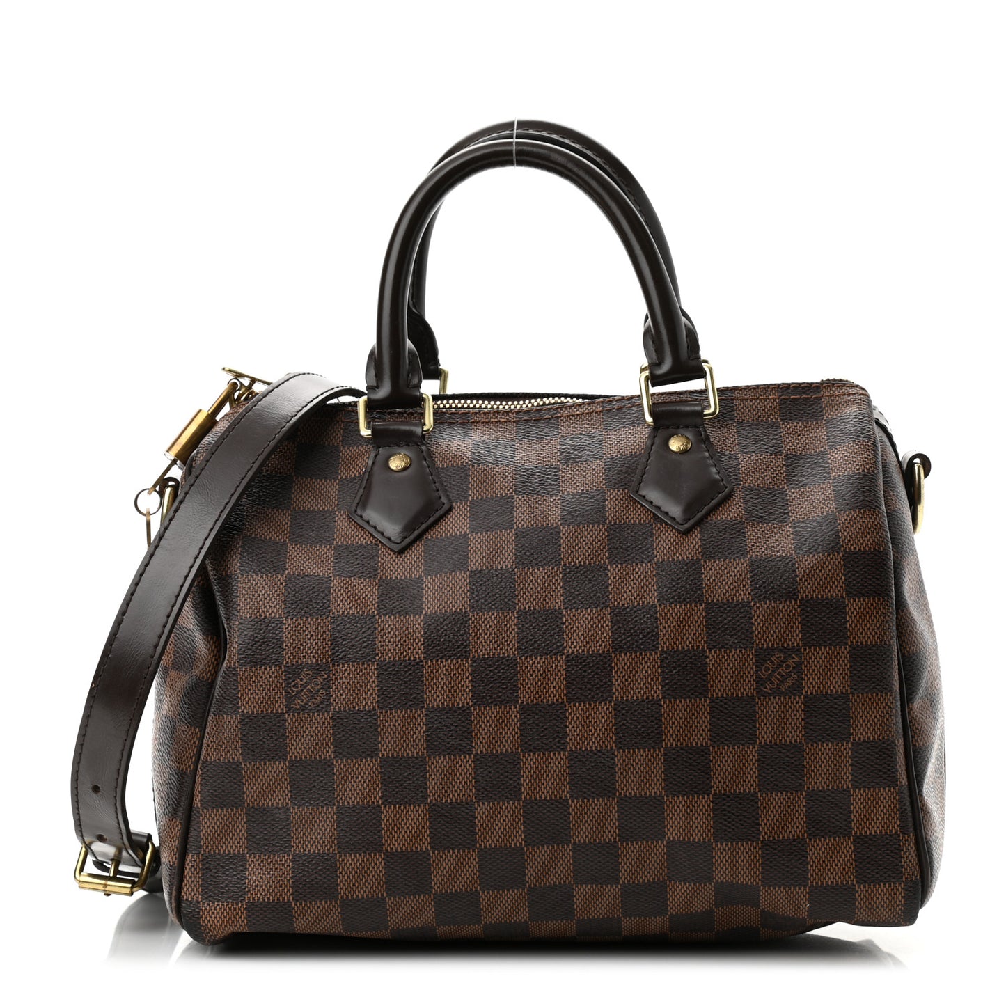 Damier Ebene Speedy Bandouliere 25
