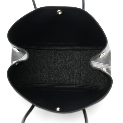 Hermes Toile Militaire Negonda Garden Party 30 TPM Black 5 of 10