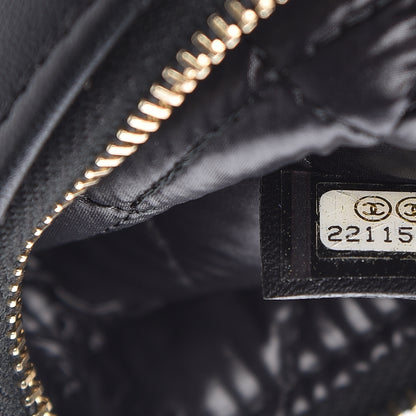 Chanel Lambskin Quilted Casino Coin Purse Black 8 of 8
