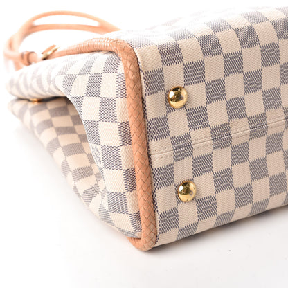 Louis Vuitton Damier Azur Propriano Rose Ballerine 8 of 9