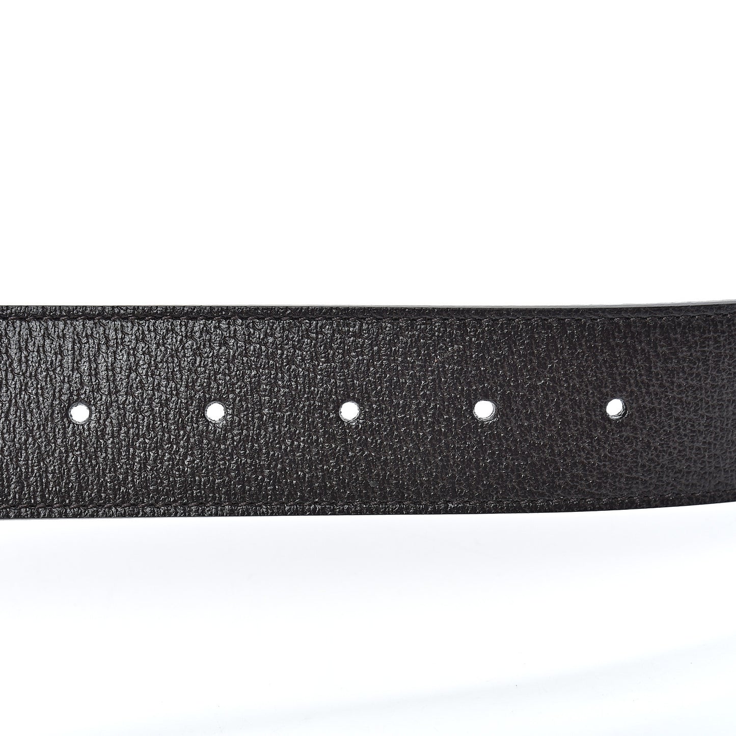 Textured Calfskin Double G 40mm Belt 85 34 Black