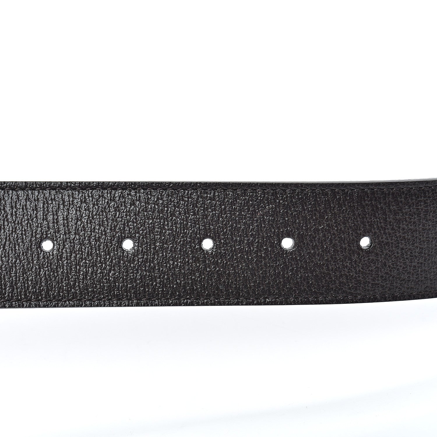 Gucci Textured Calfskin Double G 40mm Belt 85 34 Black 5 of 7