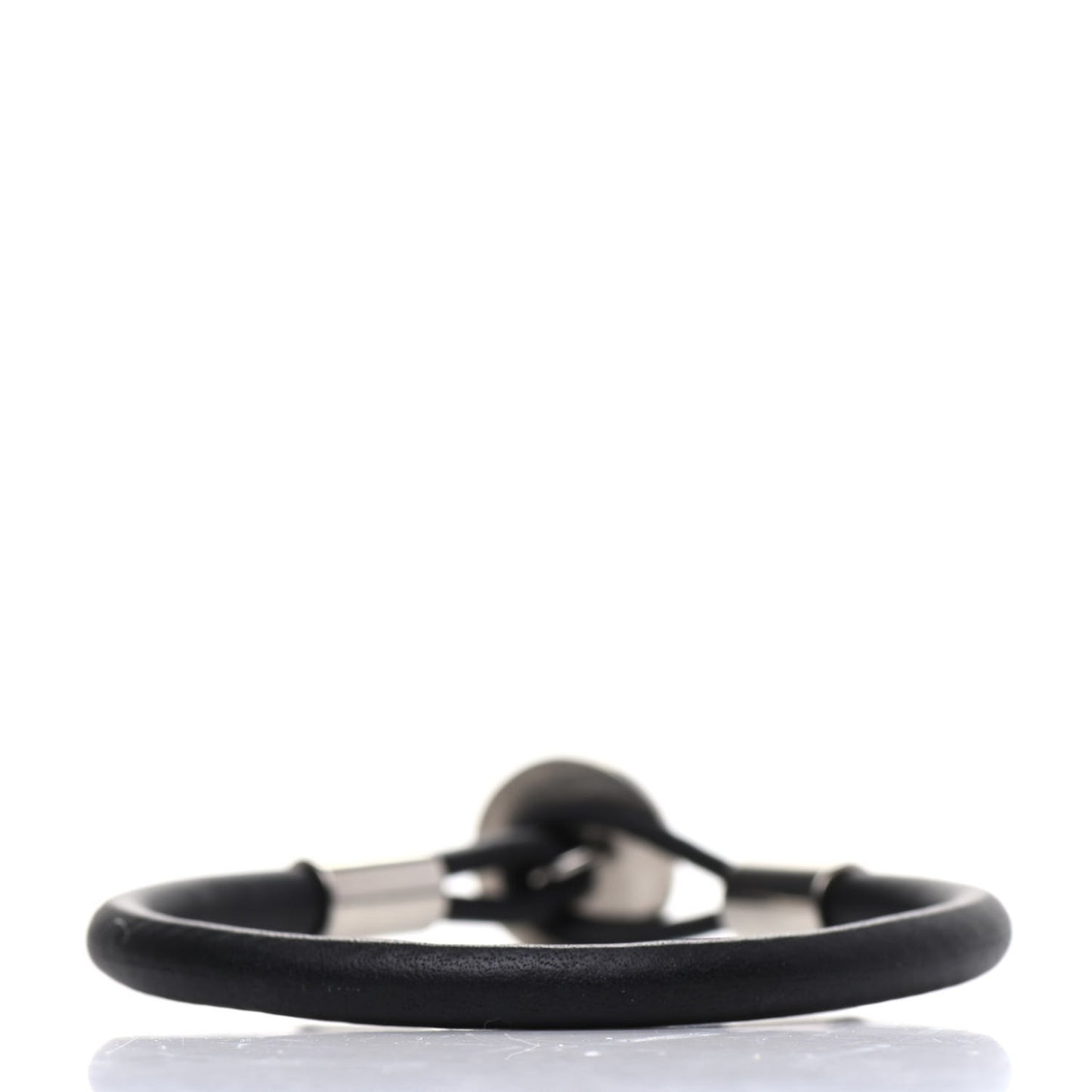 Calfskin Bee Bracelet Black