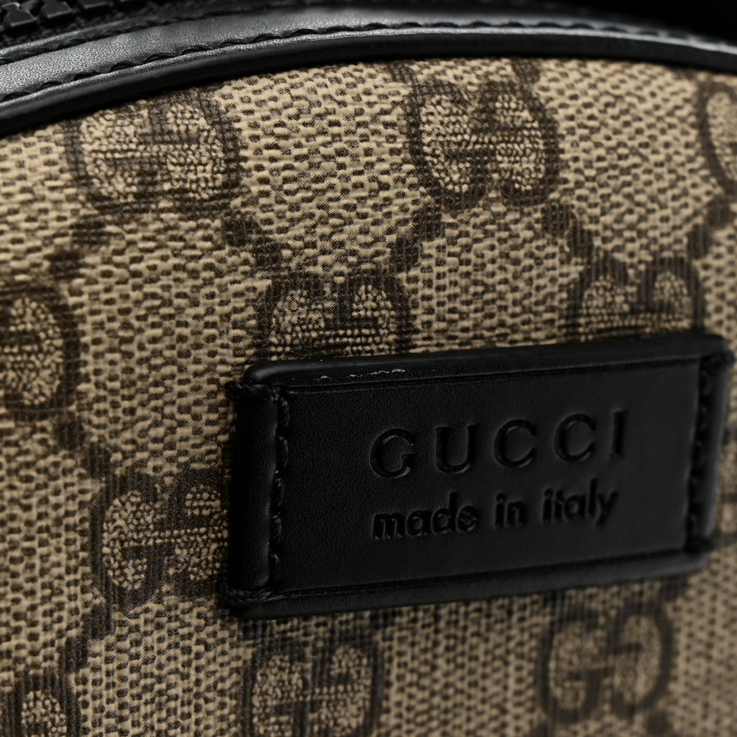 Gucci GG Supreme Monogram Small Eden Day Backpack Black 11 of 11