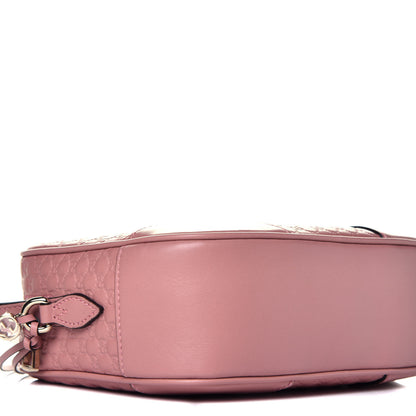 Gucci Soft Microguccissima Mini Bree Messenger Bag Soft Pink 8 of 9