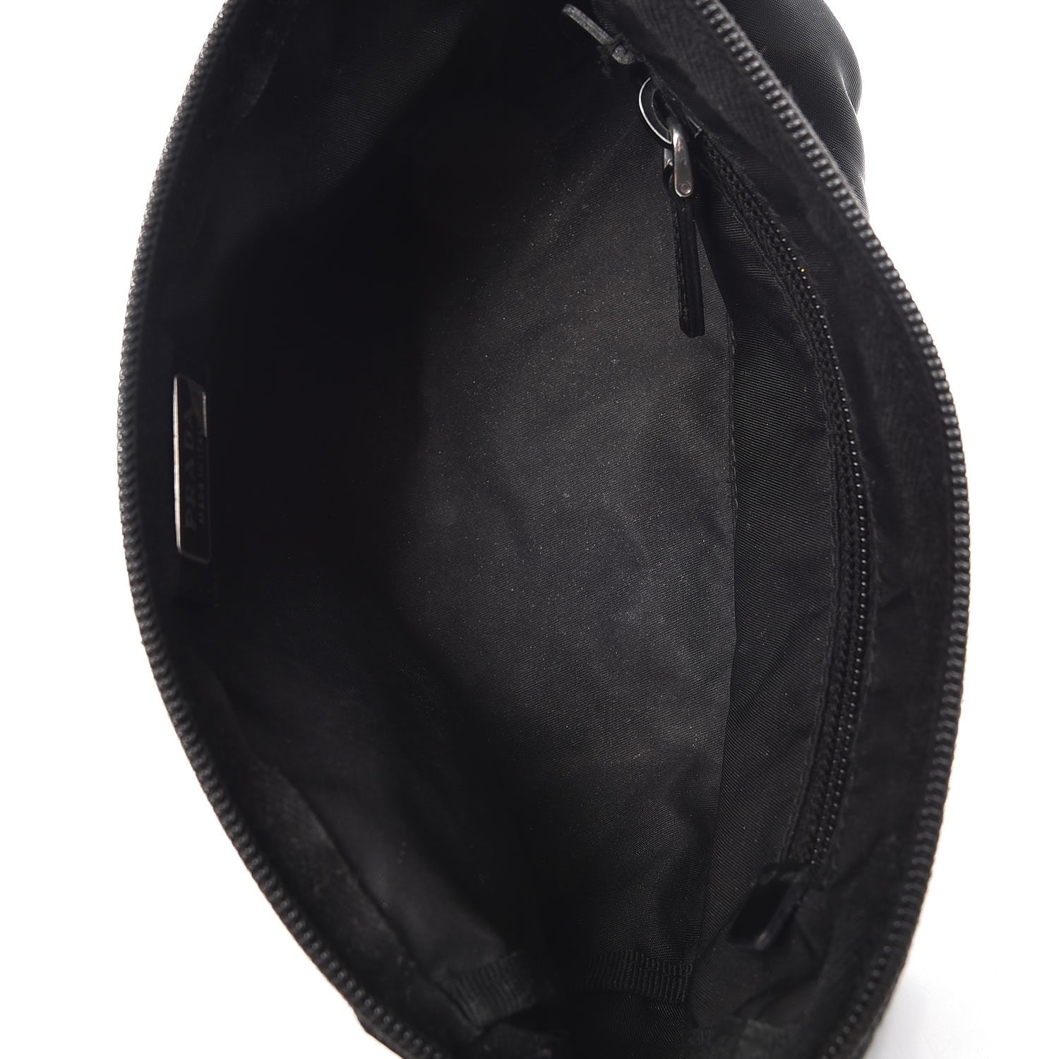 Prada Tessuto Nylon Vela Cosmetic Pouch Black 5 of 10
