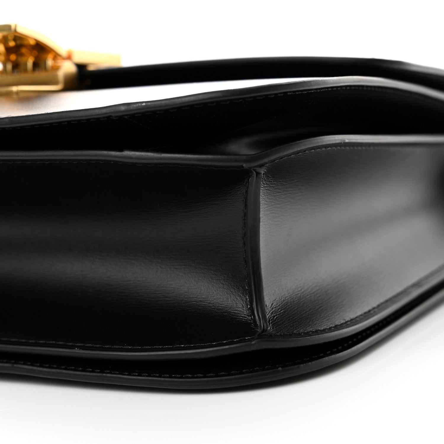 Celine Box Calfskin Medium Classic Box Flap Bag Black 10 of 12