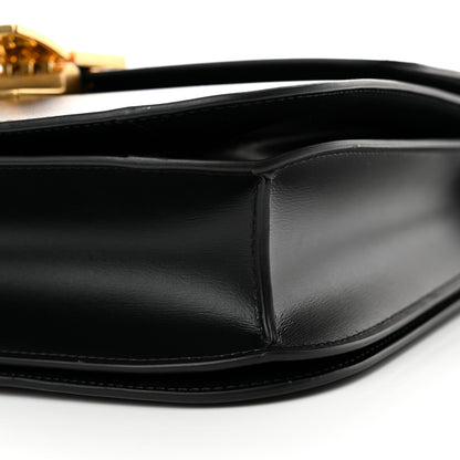 Celine Box Calfskin Medium Classic Box Flap Bag Black 10 of 12