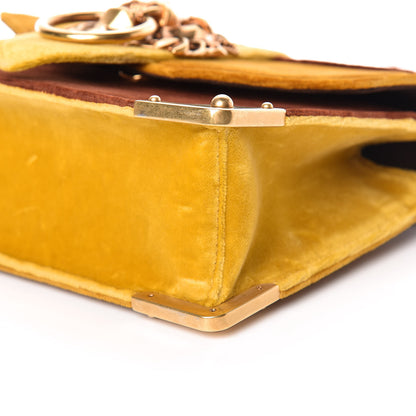 Prada Velluto Lions Head Cahier Shoulder Bag Ambra 6 of 14