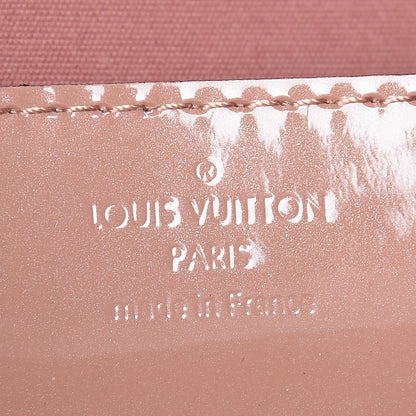 Louis Vuitton Vernis New Sobe Clutch Rose Velours 6 of 8