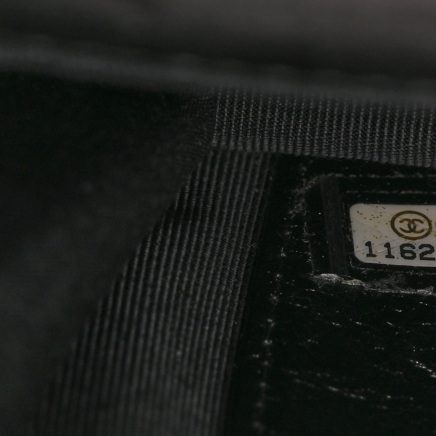 Chanel Metallic Aged Calfskin Quilted Reissue Wallet On Chain WOC Black 8 of 12