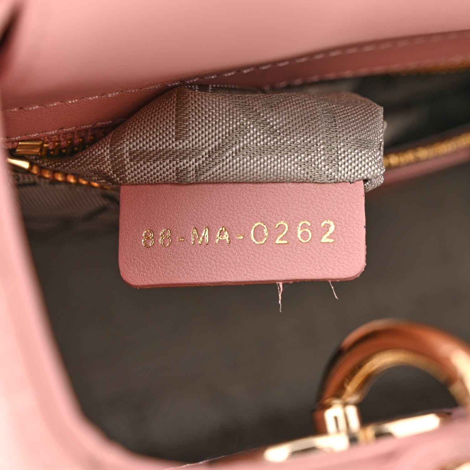 Christian Dior Lambskin Cannage Small My ABC Dior Lady Dior Pink 7 of 10