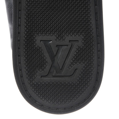 Louis Vuitton Lambskin Damier Graphite Baseball Sneakers 5 Black 6 of 9