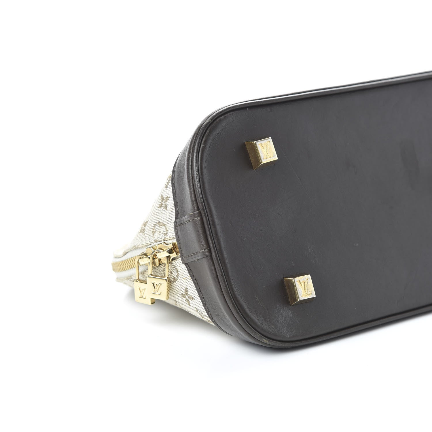 Louis Vuitton Mini Monogram Alma Long Kaki 6 of 11