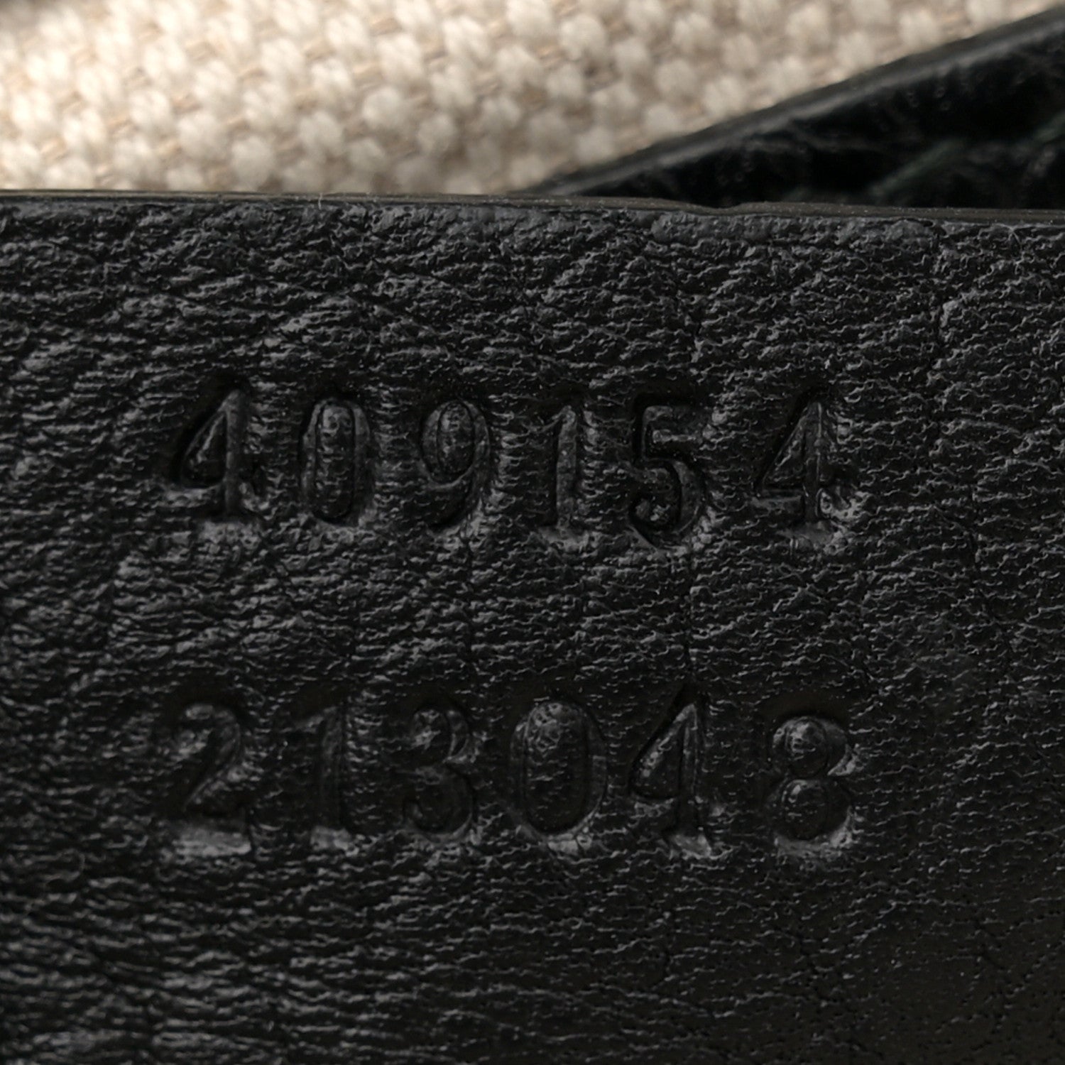 Gucci Cellarius Calfskin Feline GG Marmont Flap Shoulder Bag Black 7 of 10