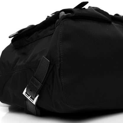 Prada Tessuto Nylon Saffiano Medium Backpack Black 7 of 8