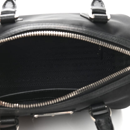 Prada Nylon Saffiano Re-Edition 2005 Top Handle Crossbody Bag Black 5 of 8
