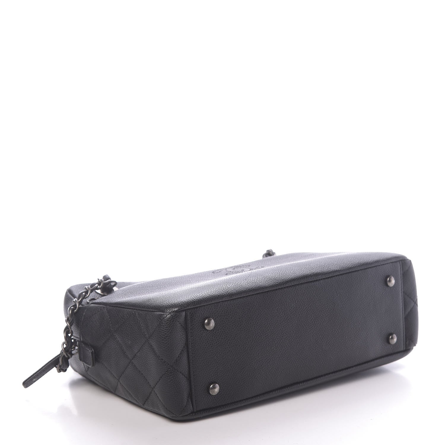 Chanel Caviar Quilted Large Coco Camera Case Black 4 of 12