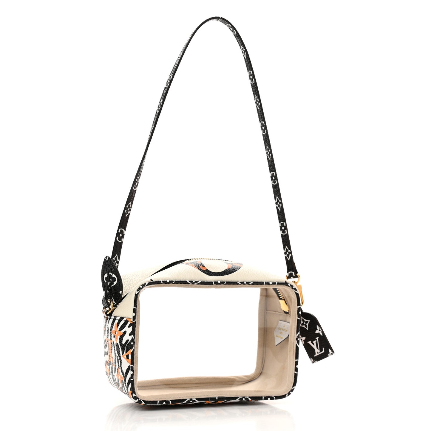 Monogram Giant Jungle Beach Pouch Ivory