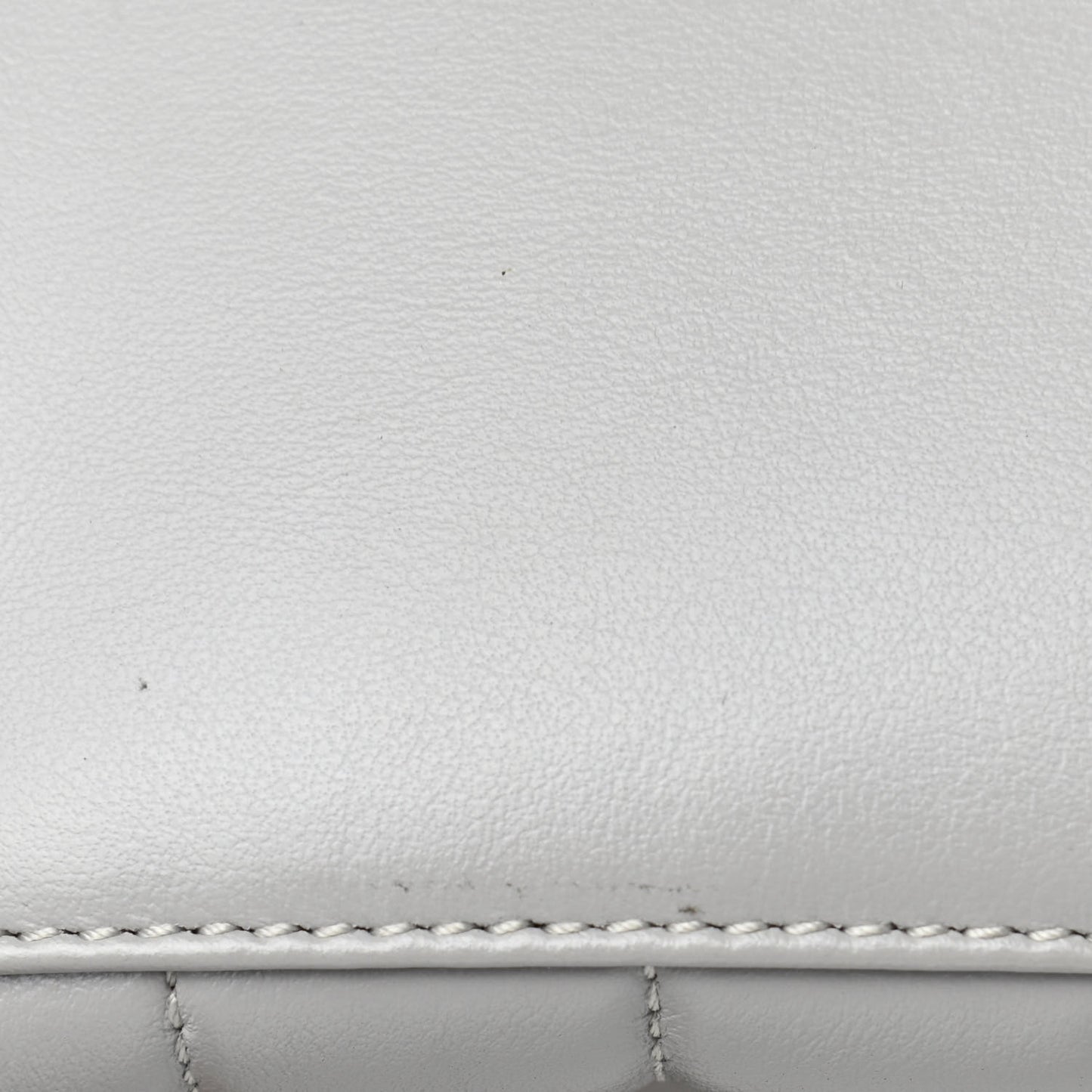 Calfskin Y Quilted Monogram Small Loulou Chain Satchel Granite